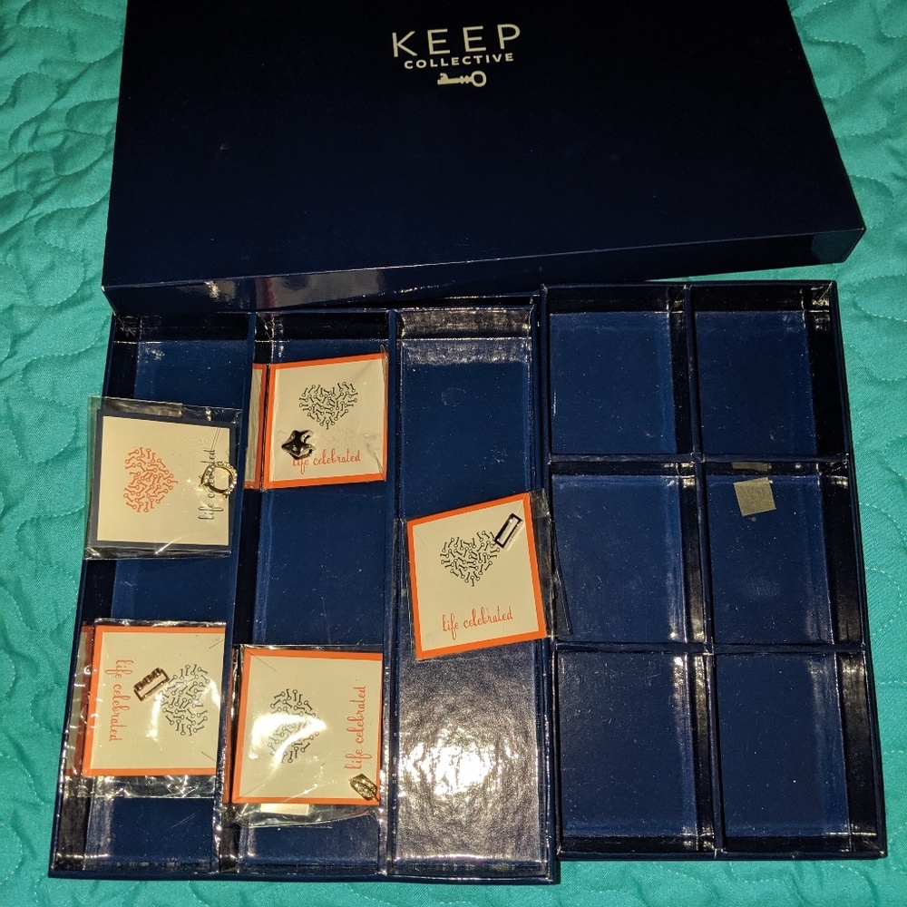Keep collective, storage, display box perfect cond